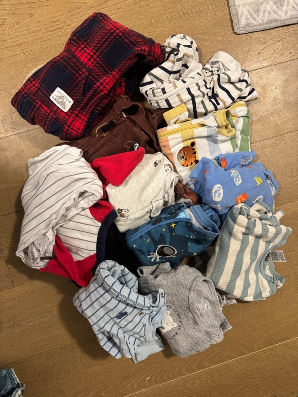 Unbranded Kids Multi-Color Baby Onesie & Sleepwear Bundle